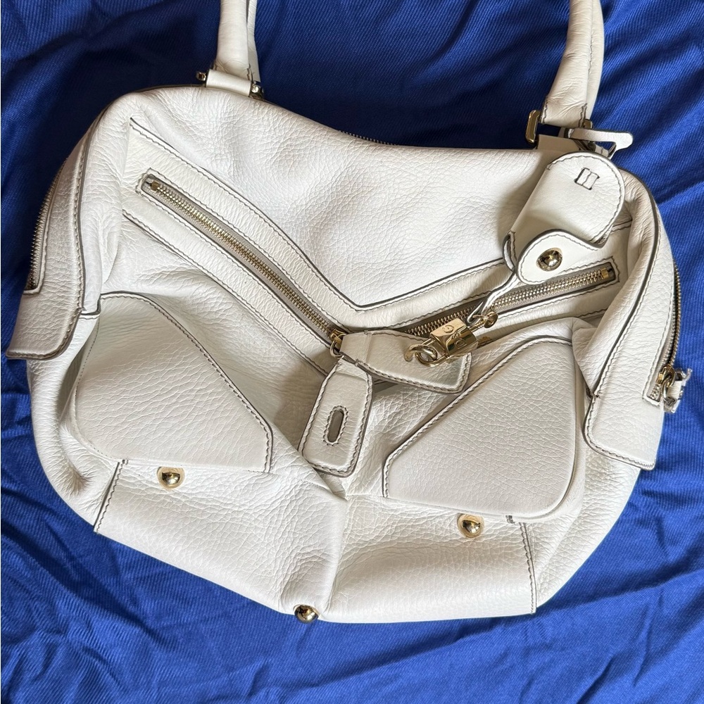 Dolce Women’s White Leather handbag